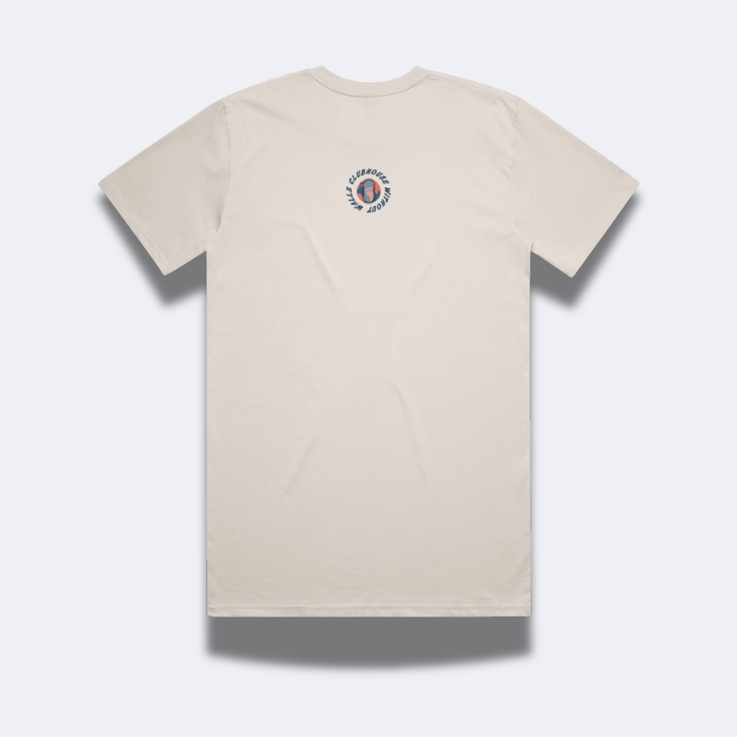 BirdHaus GC - Club Tee - Ivory & Blue